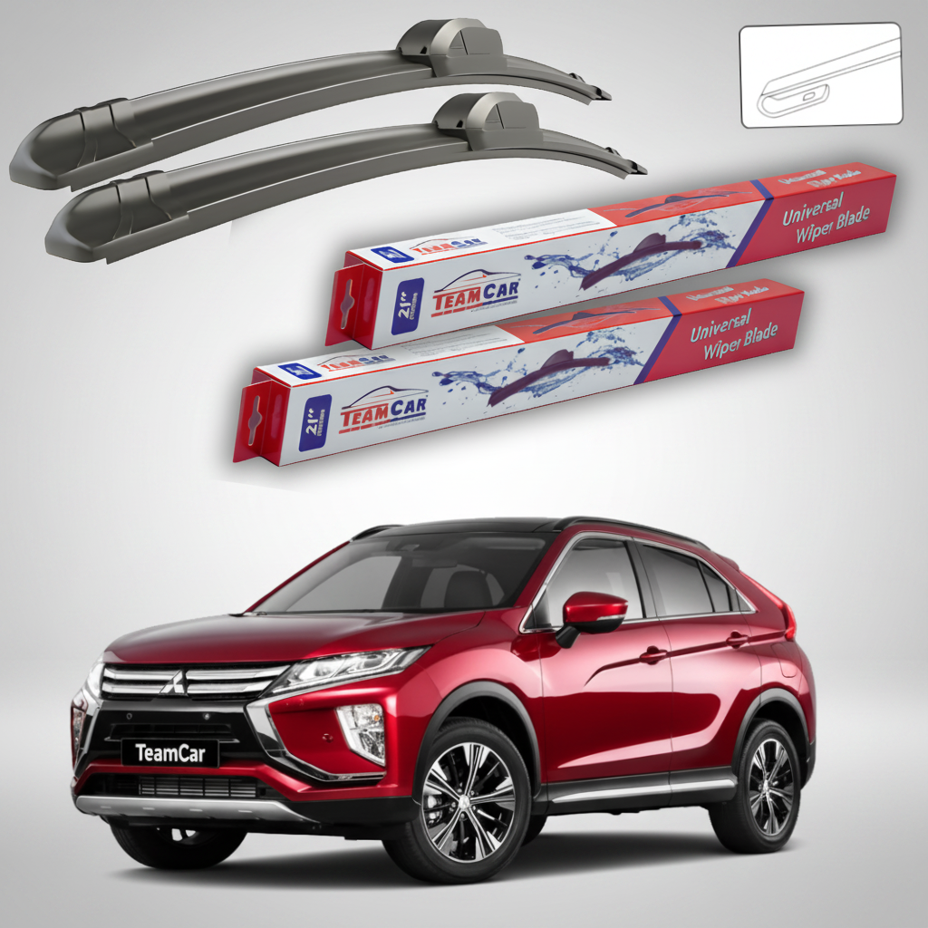 Ștergătoare TeamCar® pentru Mitsubishi Eclipse Cross (GK_, YA, YB) 2017–prezent – Set Față Flat