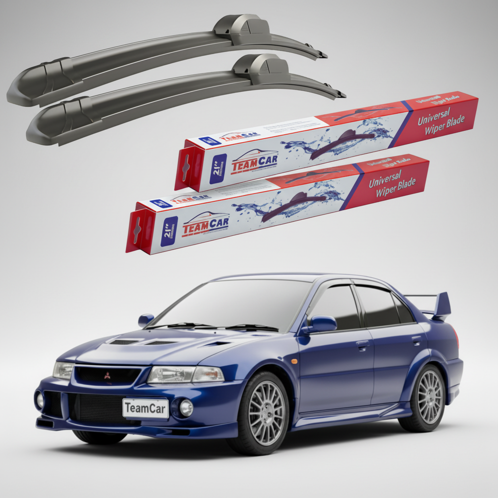 Stergatoare TeamCar pentru Mitsubishi Lancer Gen VI (CJ_/CP_) EVO 4-6 1995-2003 - Set Fata Flat