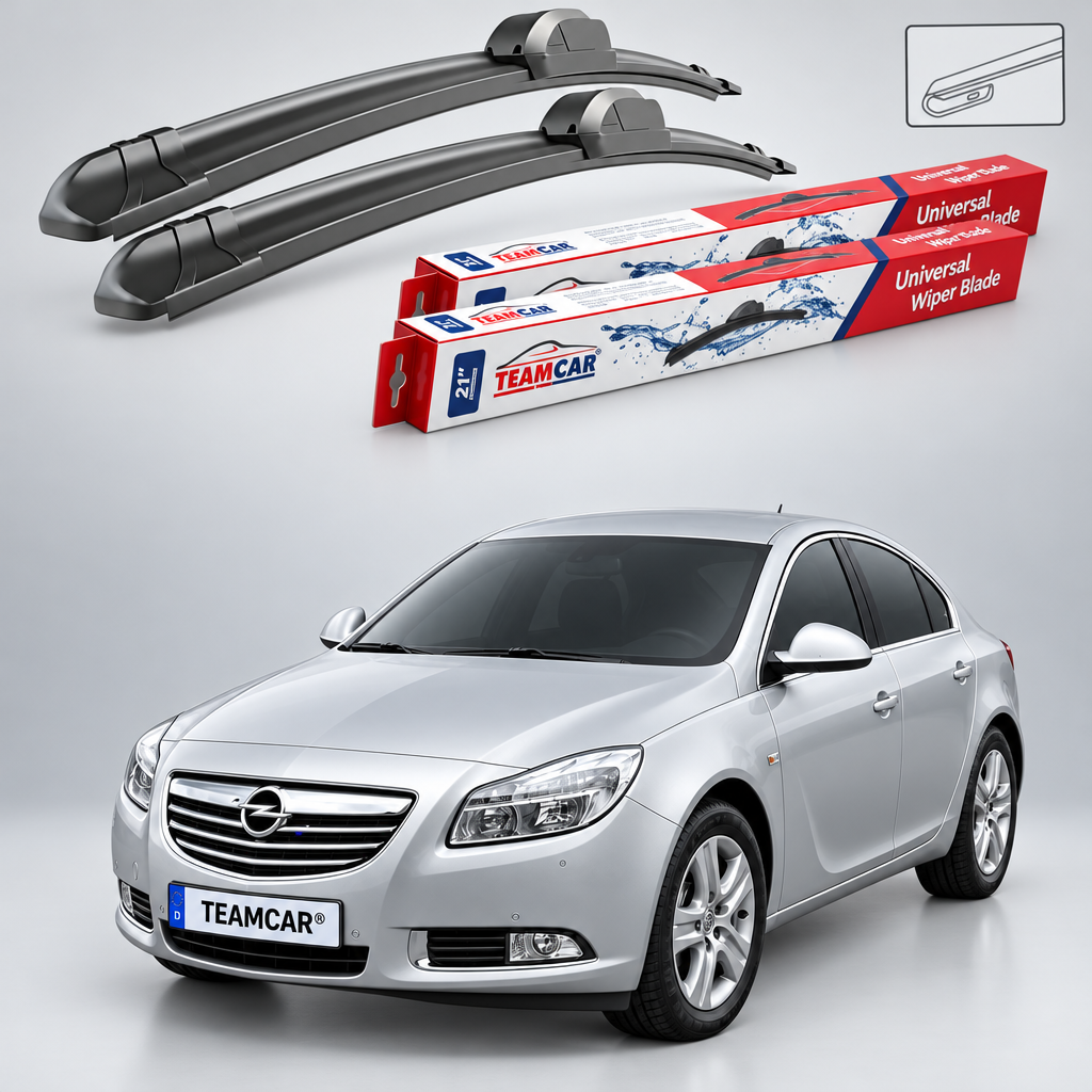 Ștergătoare Opel Insignia A Hatchback 2008–2017 | Set Față Flat – TeamCar®