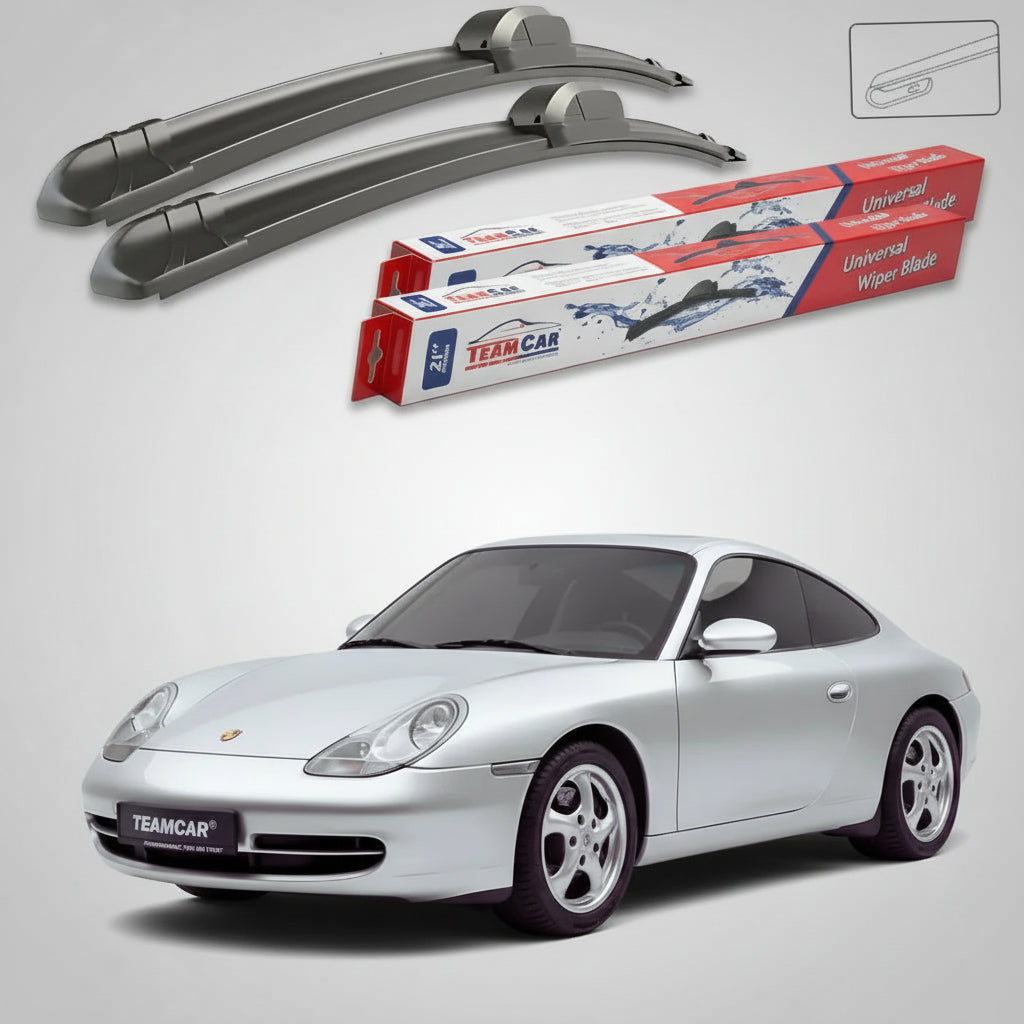 Ștergătoare Porsche 911 996 1997-2005 | Set Față Flat – TeamCar®