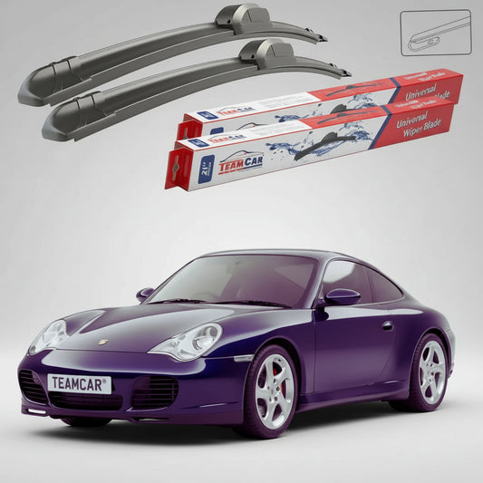 Ștergătoare Porsche 911 Carrera 4S 996 2003-2005 | Set Față Flat – TeamCar®