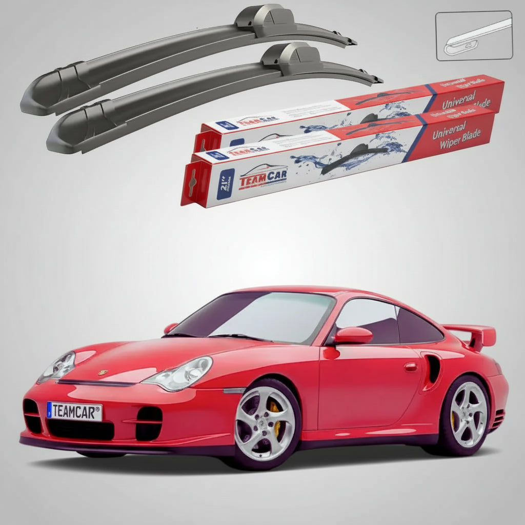 Ștergătoare Porsche 911 GT2 996 2001-2005 | Set Față Flat – TeamCar®