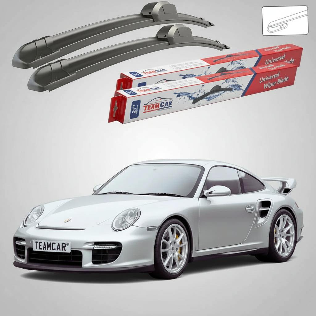 Ștergătoare Porsche 911 GT2 997 2007-2012 | Set Față Flat – TeamCar®