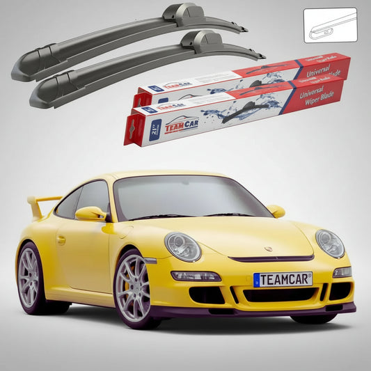 Ștergătoare Porsche 911 GT3 997.1 2006-2009 | Set Față Flat – TeamCar®