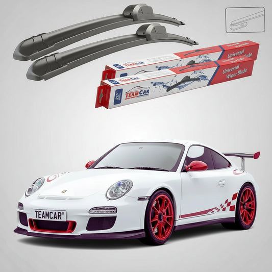 Ștergătoare Porsche 911 GT3 RS 997.2 2009-2012 | Set Față Flat – TeamCar®