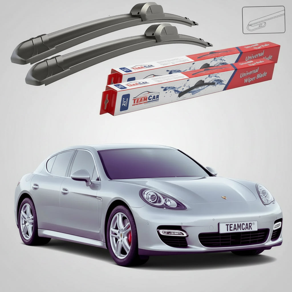 Ștergătoare Porsche Panamera 970 2009-2013 | Set Față Flat – TeamCar®
