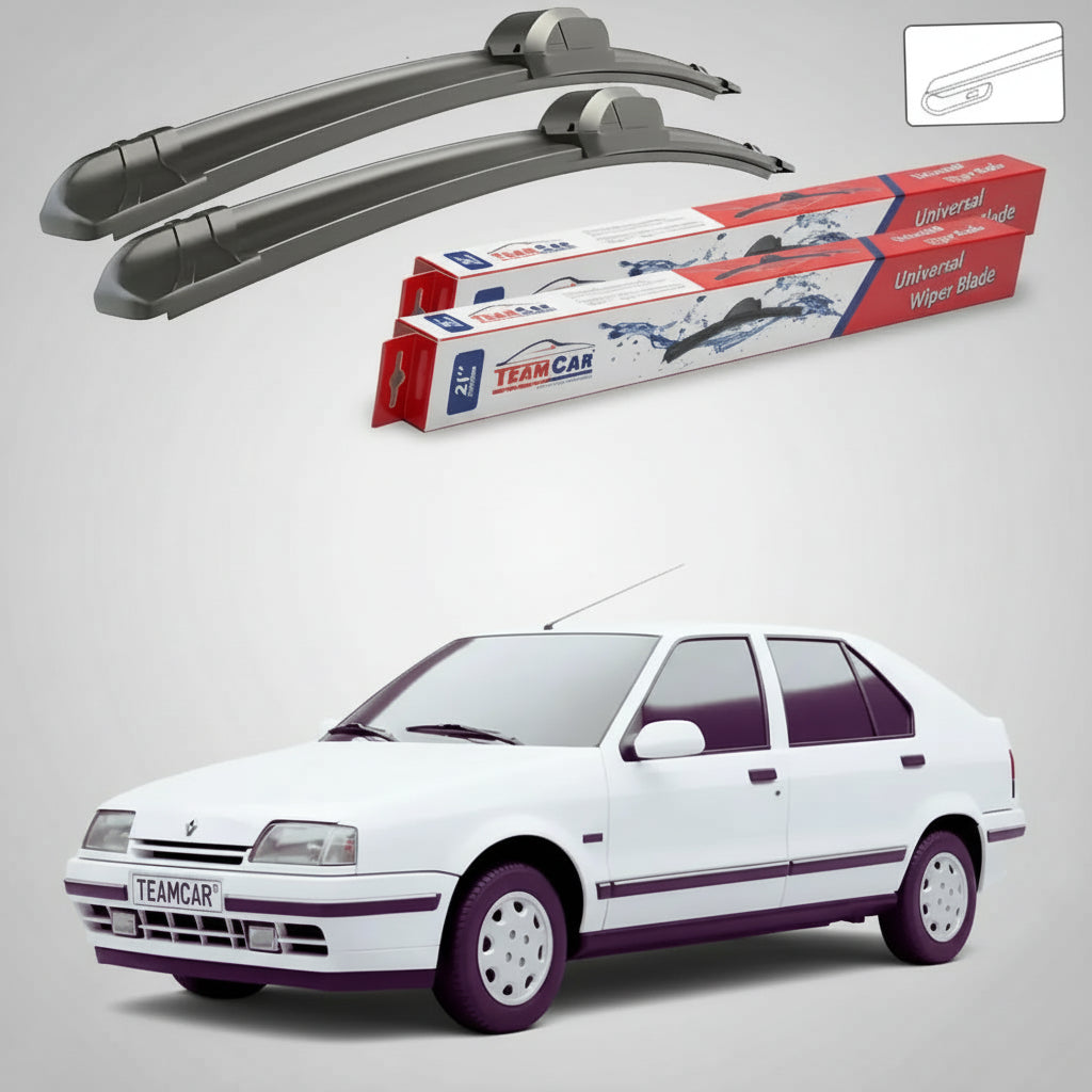 Ștergătoare Renault 19 Hatchback 1988-2001 | Set Față Flat – TeamCar®