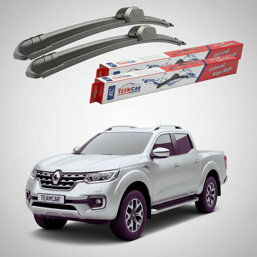 Ștergătoare Renault Alaskan Pick-up 2017-prezent | Set Față Flat – TeamCar®