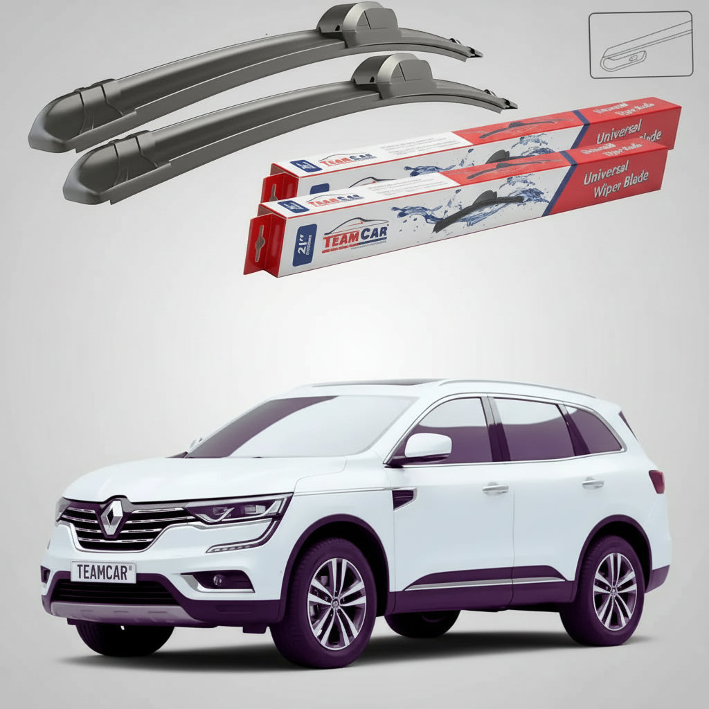 Ștergătoare Renault Koleos II SUV 2017-prezent | Set Față Flat – TeamCar®