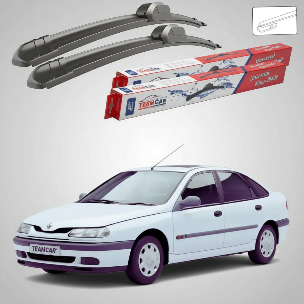 Ștergătoare Renault Laguna I Hatchback 1993-2001 | Set Față Flat – TeamCar®