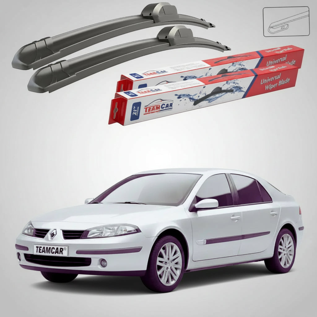 Ștergătoare Renault Laguna II Hatchback 2001-2007 | Set Față Flat – TeamCar®