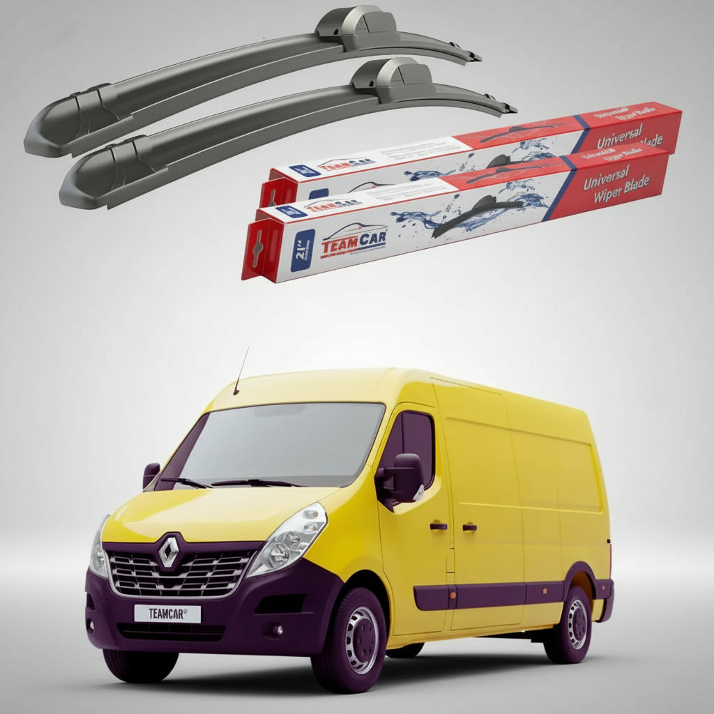 Ștergătoare Renault Master III Van 2010-prezent | Set Față Flat – TeamCar®