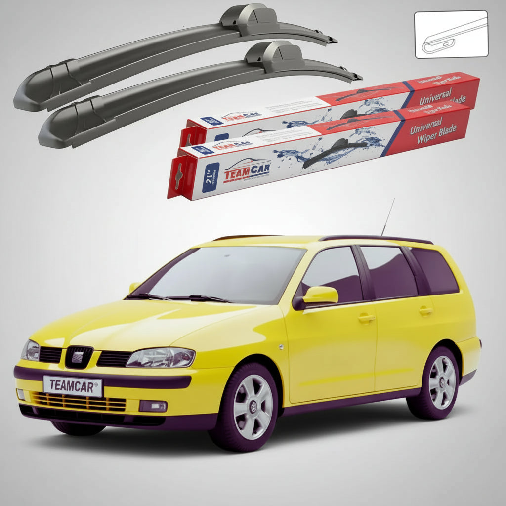 Ștergătoare Seat Cordoba Vario 6K5 1996-2002 | Set Față Flat – TeamCar®