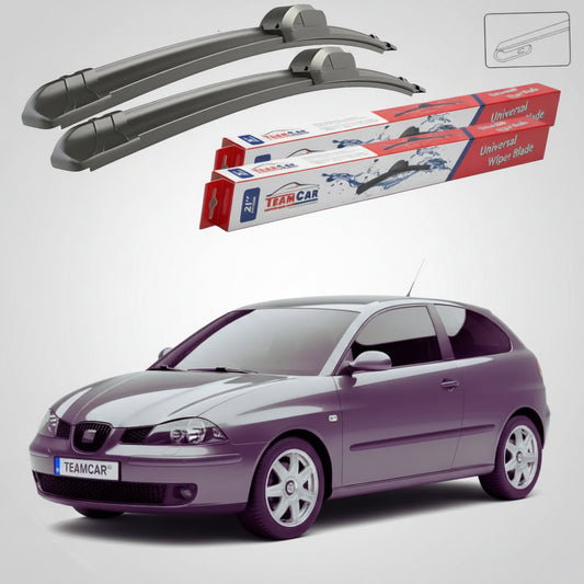 Ștergătoare Seat Ibiza 6L 2002-2008 | Set Față Flat – TeamCar®