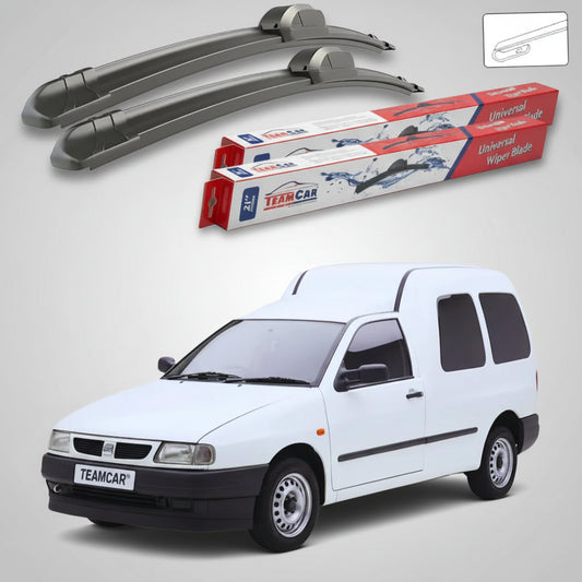 Ștergătoare Seat Inca 6K9 1995-2003 | Set Față Flat – TeamCar®