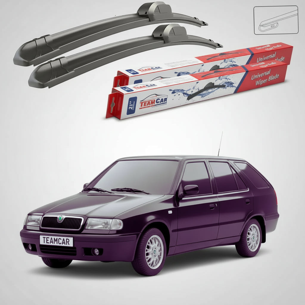Ablaktörlő Skoda Felicia I Combi 6U5 1995-1998 | Lapos elülső készlet – TeamCar®