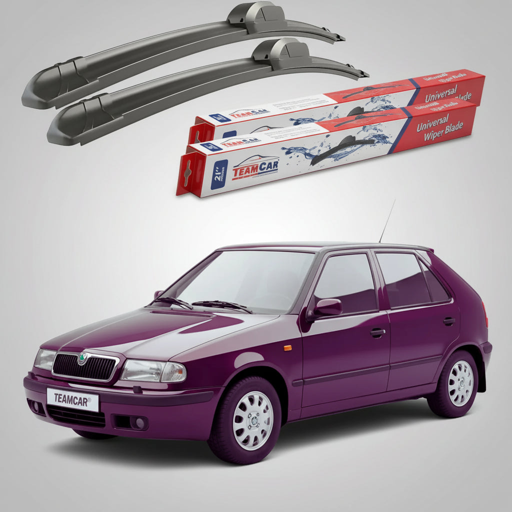 Ablaktörlők Skoda Felicia II 6U1 1998-2001 | Lapos Első Ablaktörlő Készlet – TeamCar®