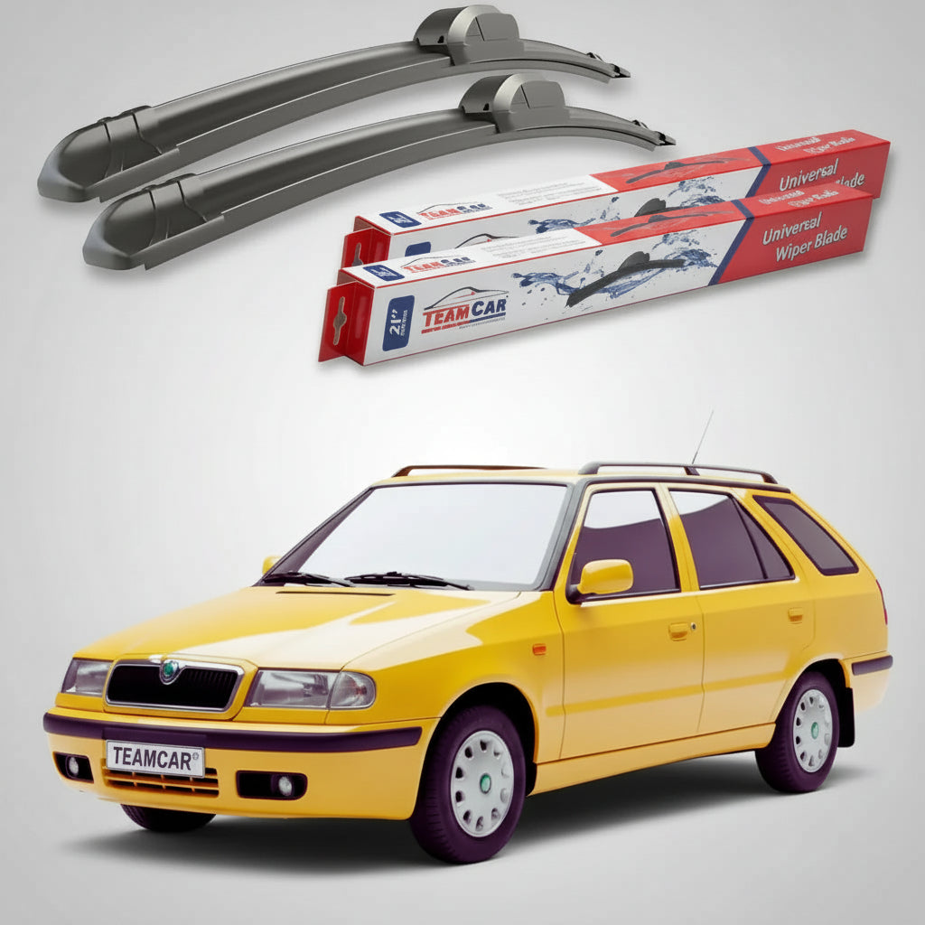 Ștergătoare Skoda Felicia II Combi 6U5 1998-2001 | Set Față Flat – TeamCar®