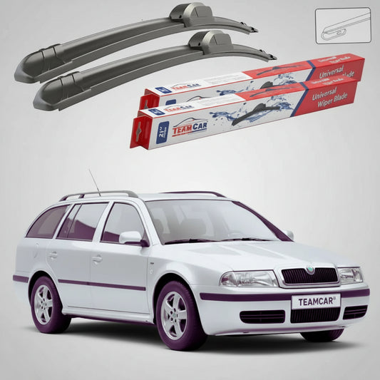 Ștergătoare Skoda Octavia I Combi 1U5 1998-2010 | Set Față Flat – TeamCar®