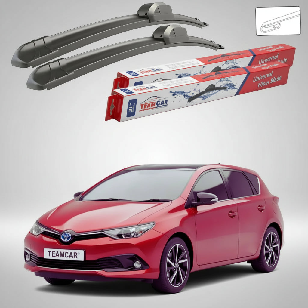 Ștergătoare Toyota Auris E18 Hatchback 2012-prezent | Set Față Flat – TeamCar®