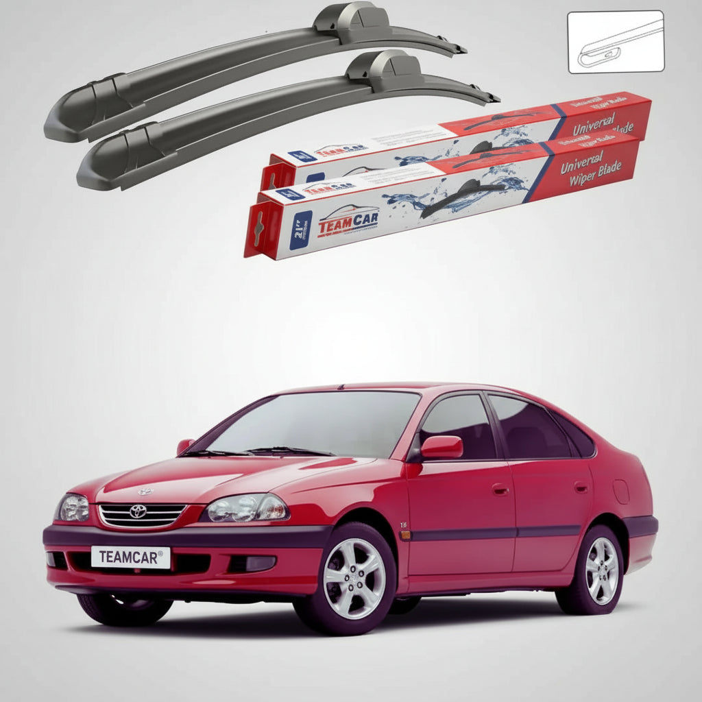 Ștergătoare Toyota Avensis T22 Liftback 1997-2003 | Set Față Flat – TeamCar®