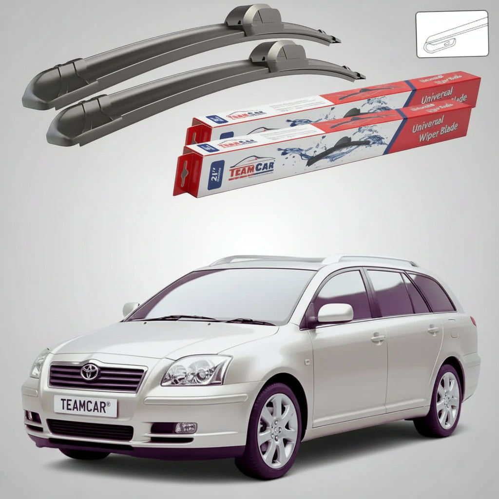 Ștergătoare Toyota Avensis T25 Estate 2003-2008 | Set Față Flat – TeamCar®
