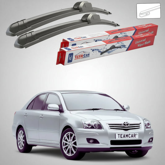 Ștergătoare Toyota Avensis T25 Liftback 2003-2008 | Set Față Flat – TeamCar®