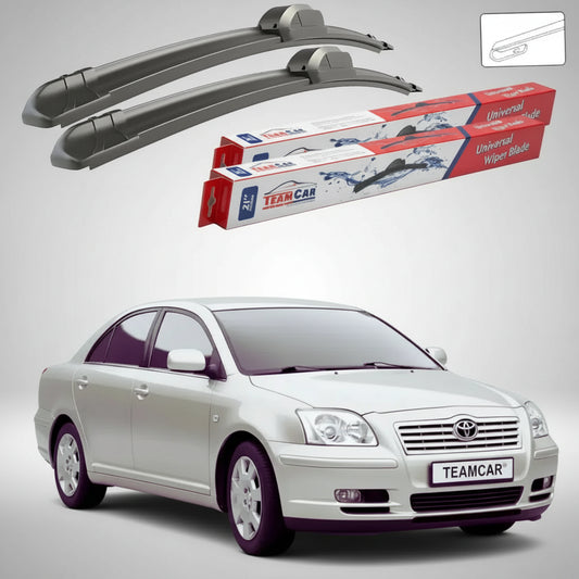 Ștergătoare Toyota Avensis T25 Sedan 2003-2008 | Set Față Flat – TeamCar®