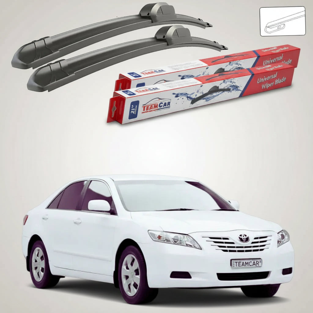 Ștergătoare Toyota Camry V4 Sedan 2006-2014 | Set Față Flat – TeamCar®