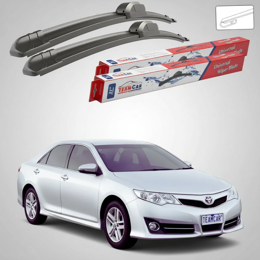 Ștergătoare Toyota Camry V5 Sedan 2011-prezent | Set Față Flat – TeamCar®