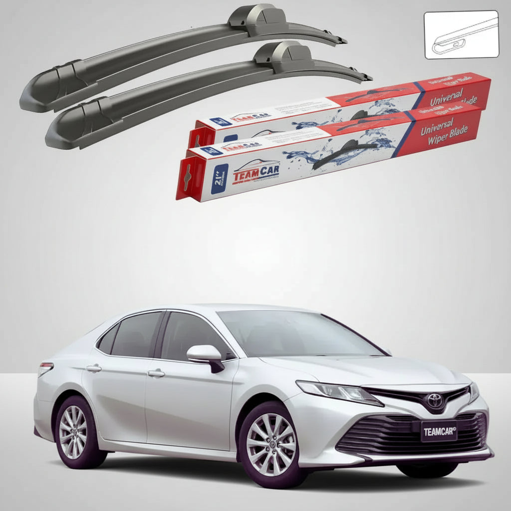 Ștergătoare Toyota Camry V7 Sedan 2018-prezent | Set Față Flat – TeamCar®