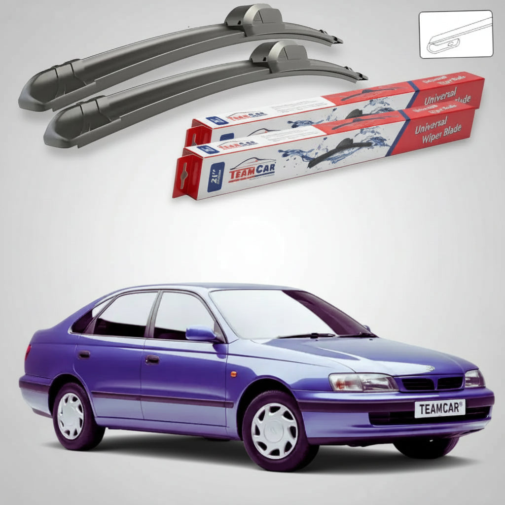 Ștergătoare Toyota Carina E Hatchback 1992-1997 | Set Față Flat – TeamCar®
