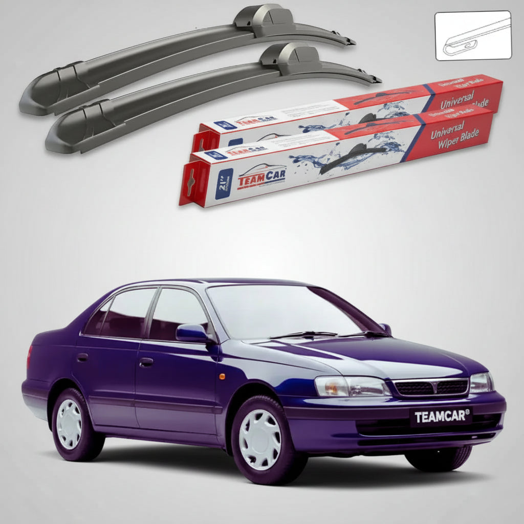 Ștergătoare Toyota Carina E Sedan 1992-1997 | Set Față Flat – TeamCar®
