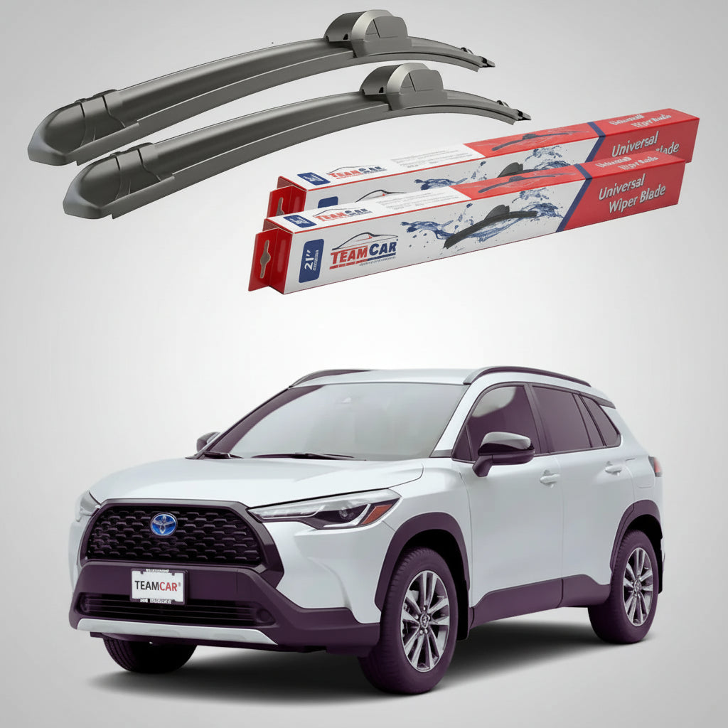 Ștergătoare Toyota Corolla Cross SUV 2020-prezent | Set Față Flat – TeamCar®