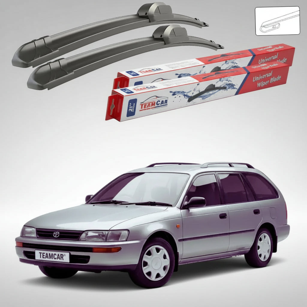 Ștergătoare Toyota Corolla E10 Estate 1992-1997 | Set Față Flat – TeamCar®