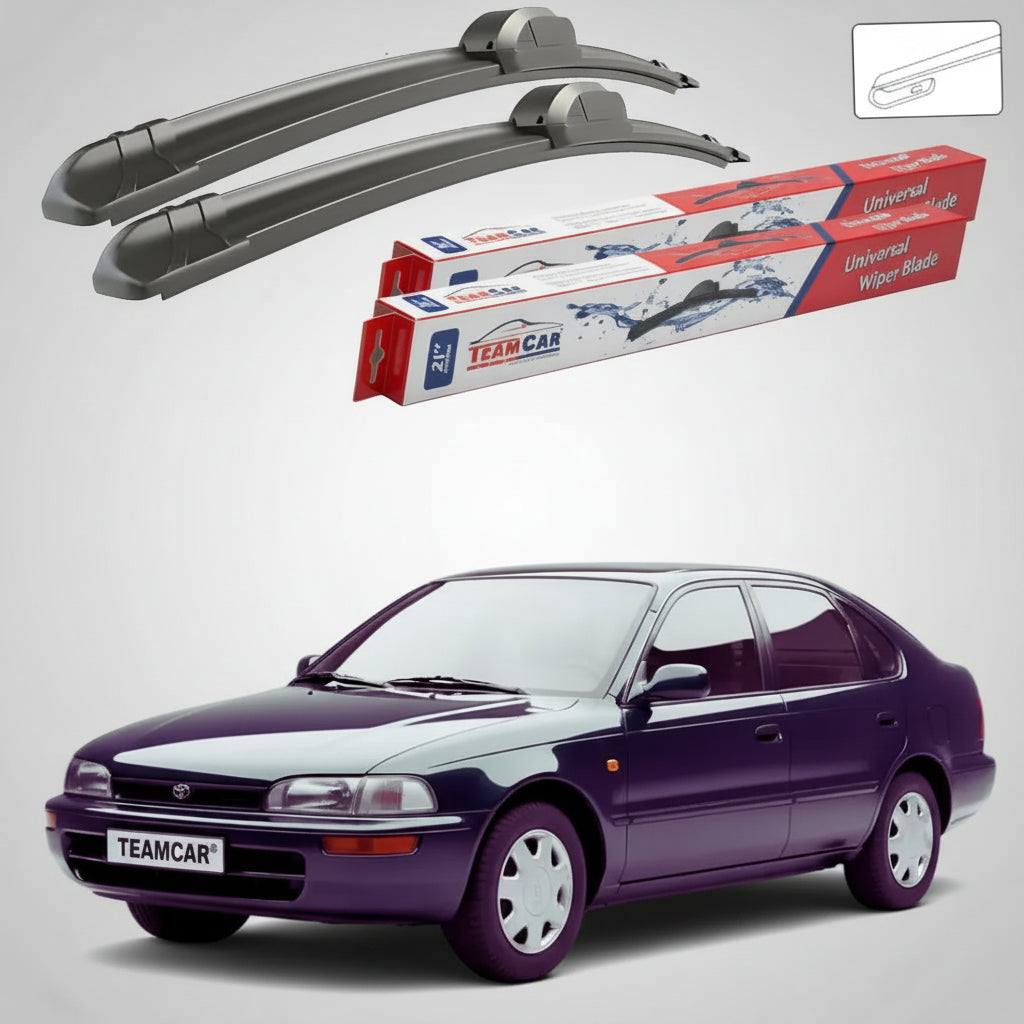 Ștergătoare Toyota Corolla E10 Liftback 1992-1997 | Set Față Flat – TeamCar®
