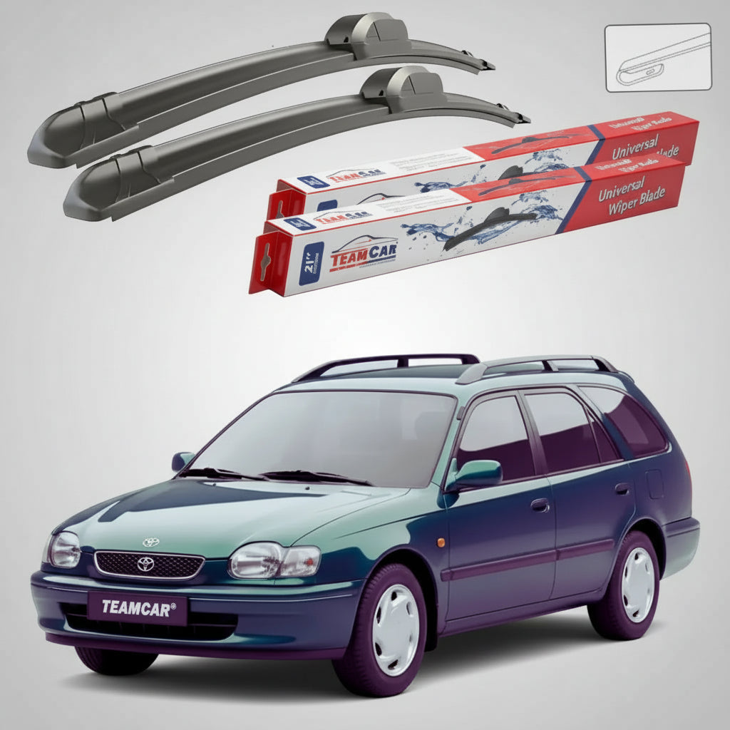 Ștergătoare Toyota Corolla E11 Estate 1997-2001 | Set Față Flat – TeamCar®