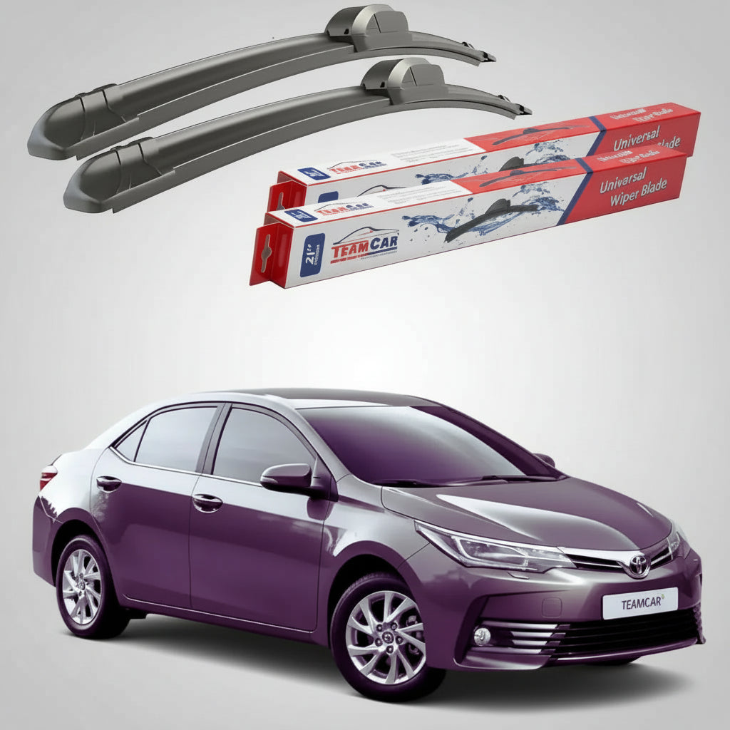 Ștergătoare Toyota Corolla E18 Sedan 2013-2019 | Set Față Flat – TeamCar®
