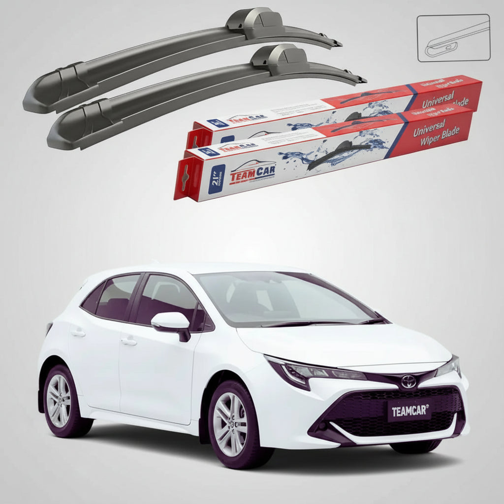 Ștergătoare Toyota Corolla E21 Hatchback 2018-prezent | Set Față Flat – TeamCar®