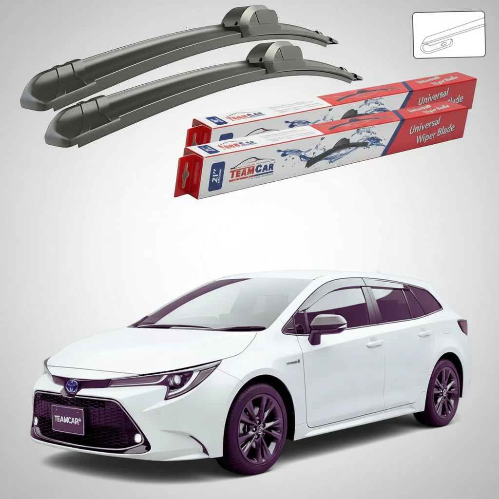 Ștergătoare Toyota Corolla E21 Touring Sports 2019-prezent | Set Față Flat – TeamCar®