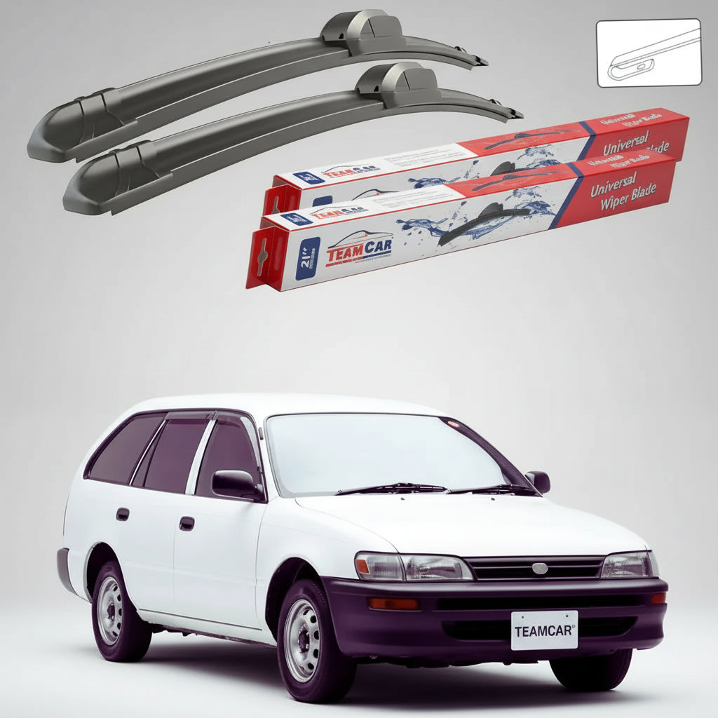 Ștergătoare Toyota Corolla Van 1991-2002 | Set Față Flat – TeamCar®