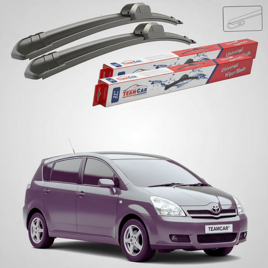 Ștergătoare Toyota Corolla Verso AR10 2004-2009 | Set Față Flat – TeamCar®