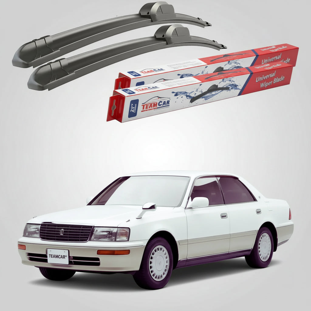 Ștergătoare Toyota Crown S130/S140/S150 Sedan 1990-2001 | Set Față Flat – TeamCar®