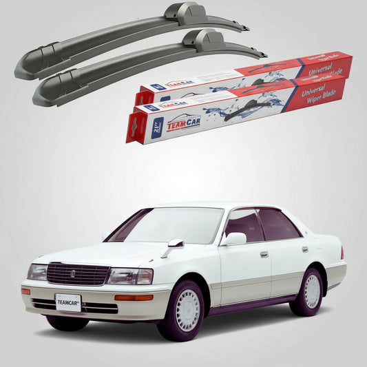 Ștergătoare Toyota Crown S130/S140/S150 Sedan 1990-2001 | Set Față Flat – TeamCar®