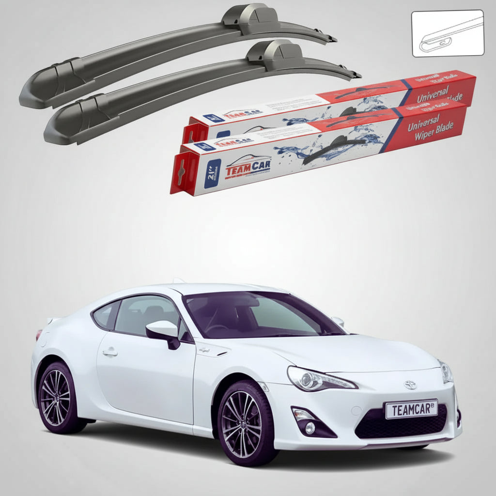 Ștergătoare Toyota GT86 Coupé 2012-prezent | Set Față Flat – TeamCar®