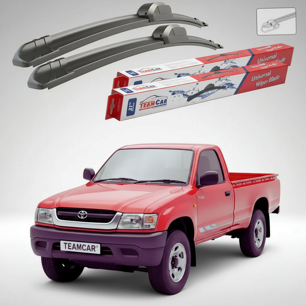 Ștergătoare Toyota Hilux Gen IV-VI Pick-up 1984-2005 | Set Față Flat – TeamCar®