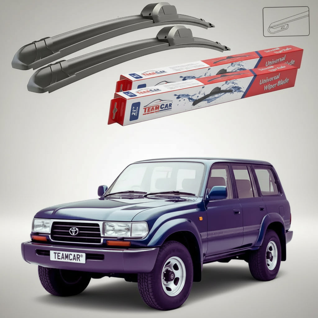 Ștergătoare Toyota Land Cruiser J8 Seria 80 1990-1998 | Set Față Flat – TeamCar®