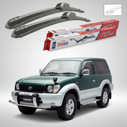 Ștergătoare Toyota Land Cruiser J9 Seria 90 1996-2006 | Set Față Flat – TeamCar®