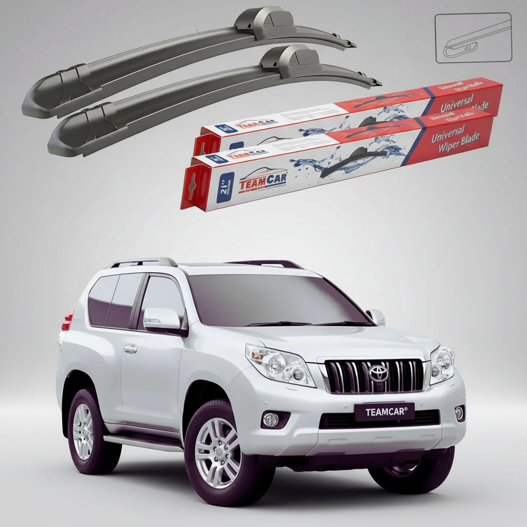 Ștergătoare Toyota Land Cruiser Prado J15 Seria 150 2009-prezent | Set Față Flat – TeamCar®