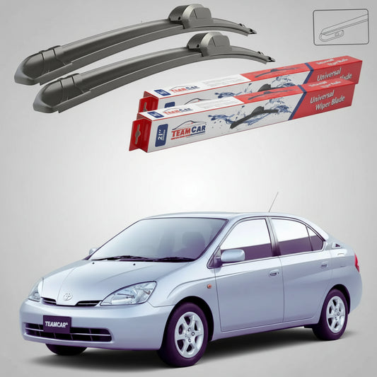 Ștergătoare Toyota Prius W11 NHW11 2000-2003 | Set Față Flat – TeamCar®